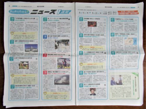 朝日中高生新聞ニュースダイジェスト